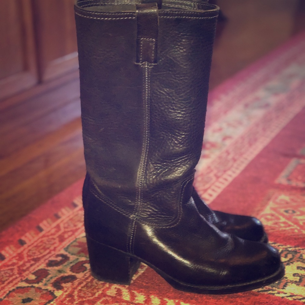 Frye Mid-calf Harness Boot